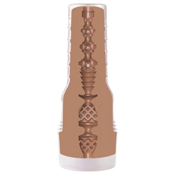 Fleshlight Kazumi Kumzumi - realistisk masturbator - vagina - naturfärg