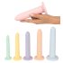 Sexig Förvandling - Dildo Träningsset - 6 Delar (Färggrann)