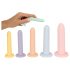 Sexig Förvandling - Dildo Träningsset - 6 Delar (Färggrann)