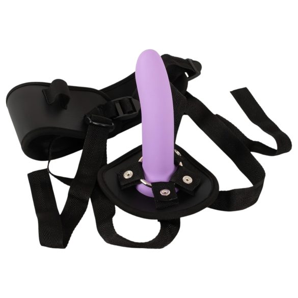 You2Toys - strap-on dildo set - svart