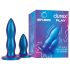 Durex Deep & Deeper - analpluggset - 2 delar (blå)