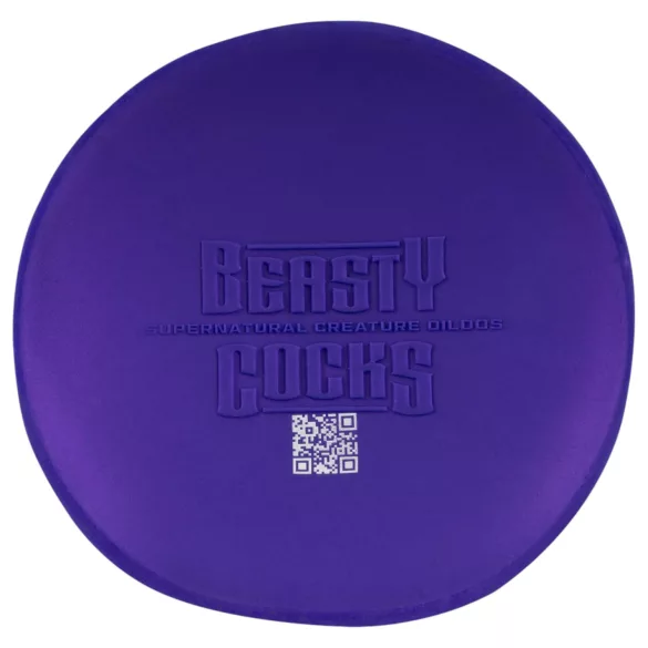 Beasty Cocks - dildo - realistisk form - silikon lila
