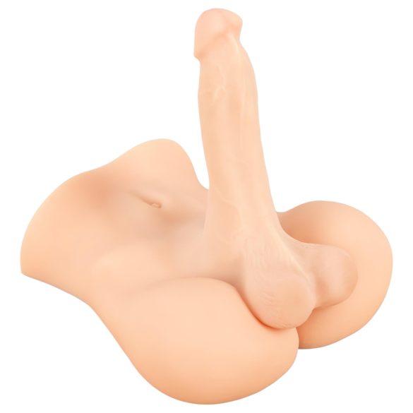 Realistixxx Deluxe Man 02 - manlig torso (naturfärg)