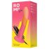ROMP Dizi - dildo silikon flexibel - rosa/orange