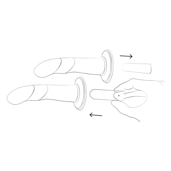 ROMP - pegging set - svart/blå