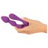 You2Toys - Flexibel analdildo med kulor (lila)