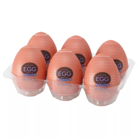 TENGA Egg Misty II Stronger - äggmasturbator för män - 6-pack