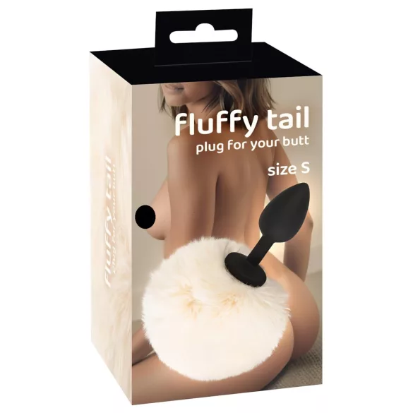 You2Toys - analplugg med kaninsvans - svart