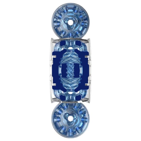 Fleshlight Quickshot Turbo - resvägsmasturbator - blå
