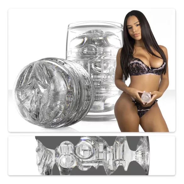 Fleshlight Quickshot Autumn Falls - rese-onaniprodukt (genomskinlig)