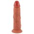 Realistixxx - verklighetstroget, dubbellager dildo (natur)