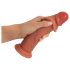 Realistixxx - verklighetstroget, dubbellager dildo (natur)