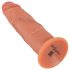 Realistixxx - verklighetstroget, dubbellager dildo (natur)