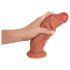 Realistixxx - verklighetstroget, dubbellager dildo (natur)