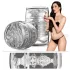 Fleshlight Quickshot Stoya - rese-onanihylsa (genomskinlig)