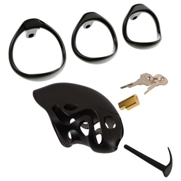 You2Toys - peniskorg med penisplugg - svart