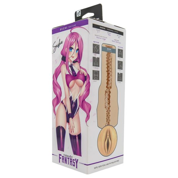 Fleshlight - onanihjälpmedel vagina - Sasha Nakamoto Ecchi - naturfärg