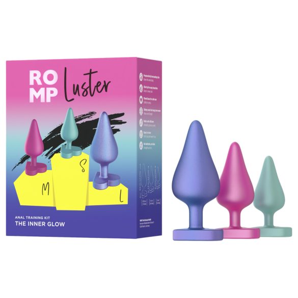 ROMP Luster - Analträningssats (3 delar)