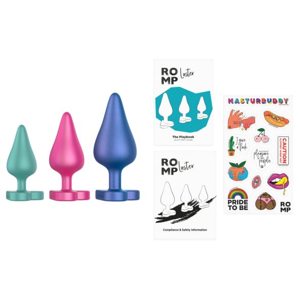 ROMP - analträningsset - 3 delar