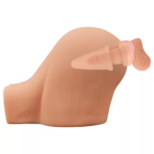 Nature Skin - analplug och penishylsa - naturfärg