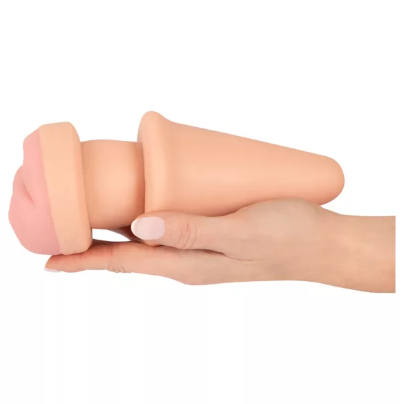 Nature Skin - analplug och penishylsa - naturfärg