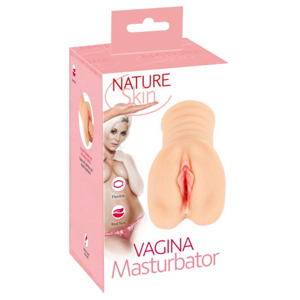 Nature Skin - realistisk vaginamasturbator - naturfärg