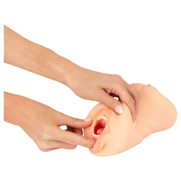 Nature Skin - masturbator vagina mun - hudfärgad