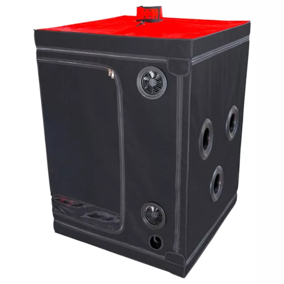 Secretdome - BDSM-sexkabin med öppningar (svart)