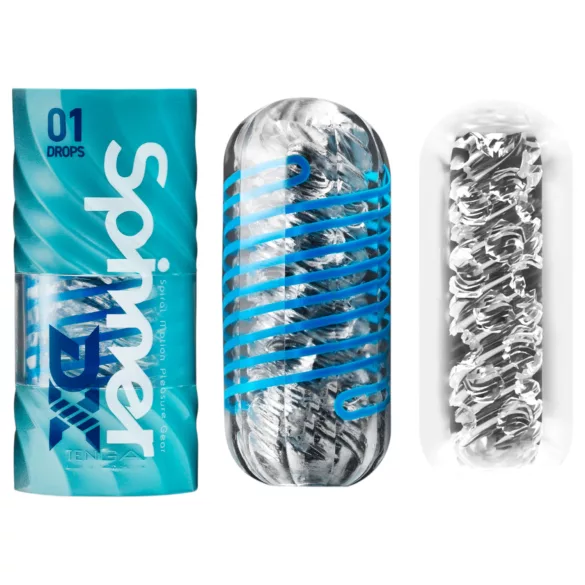 TENGA Spinner DX - onaniprodukt - transparent