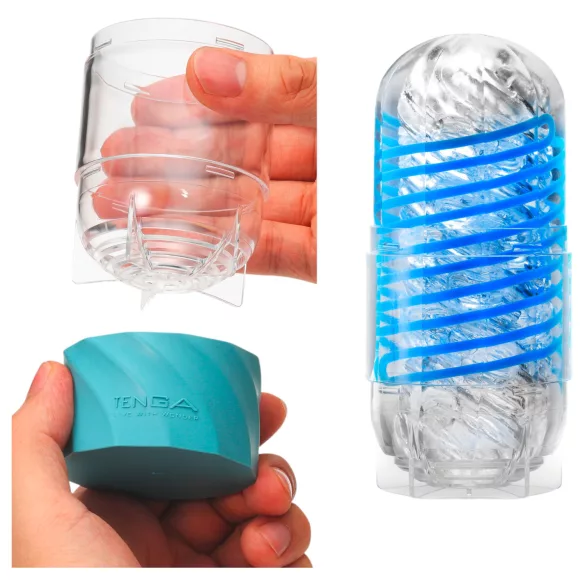 TENGA Spinner DX - onaniprodukt - transparent