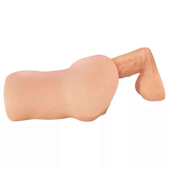 Realistixxx Real Stroker - realistisk vagina- och analmasturbator (hudfärgad)