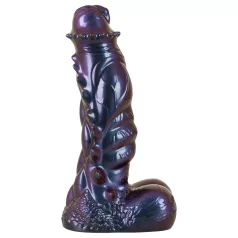   Beasty Cocks Tech-Zilla Bang - monsterdildo med sugkopp (lila)