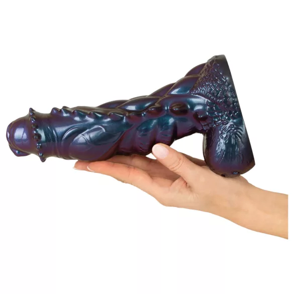 Beasty Cocks Tech-Zilla Bang - monsterdildo med sugkopp (lila)