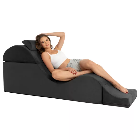 Liberator Aria Flip Chaise - variabel tantramöbel/soffa - 3-delad (svart)