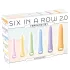 You2Toys Six in a Row 2.0 - 6‑delat silikon-dildo- och dilatorset (färgglatt)