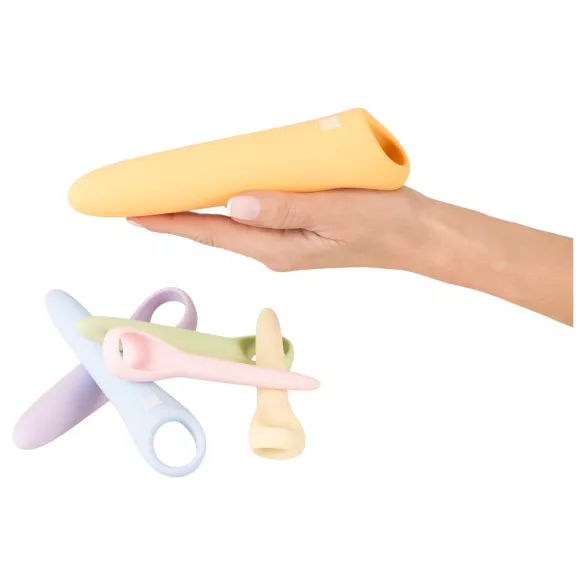 You2Toys Six in a Row 2.0 - 6‑delat silikon-dildo- och dilatorset (färgglatt)