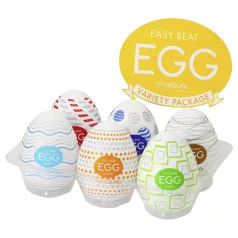 TENGA - äggmasturbator set - 6 stycken