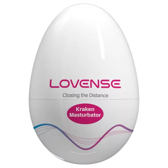 LOVENSE Kraken - masturbationsegg - 1 st (vit)