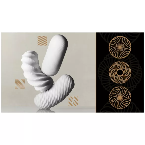 TENGA 3D Spiral - spiralformad masturbator (vit)