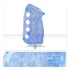 Fleshlight Fleshskins Grip Blue Ice - öppet masturbatorhylsa i båda ändar (blå)