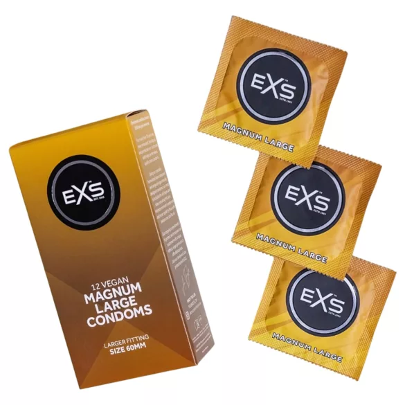EXS Magnum - kondomer 60 mm (12 st)