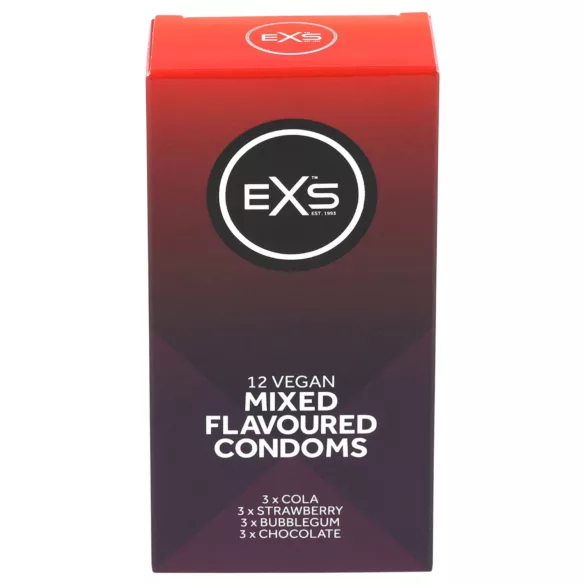 EXS - kondom - mixade smaker - 12 st
