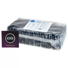 EXS - kondom - chokladsmak - svart - 100 st