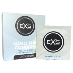 EXS Nano Thin - ultra tunn kondom (3 st)
