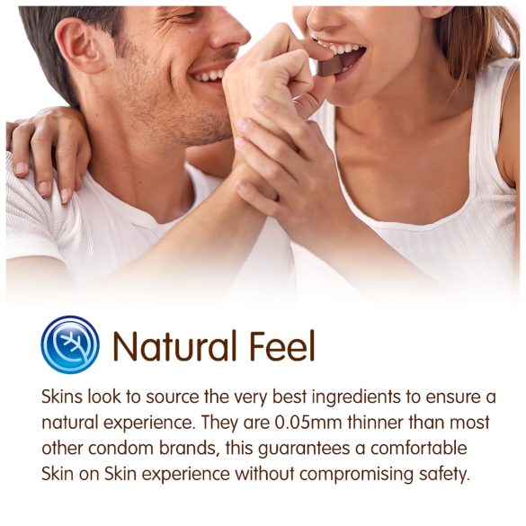 Skins - kondom med chokladsmak - 8 st