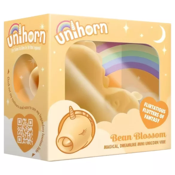 Unihorn Bean Blossom - klitorisstimulator med unicorn-design - uppladdningsbar