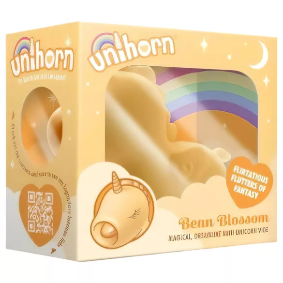 Unihorn Bean Blossom - klitorisstimulator med unicorn-design - uppladdningsbar