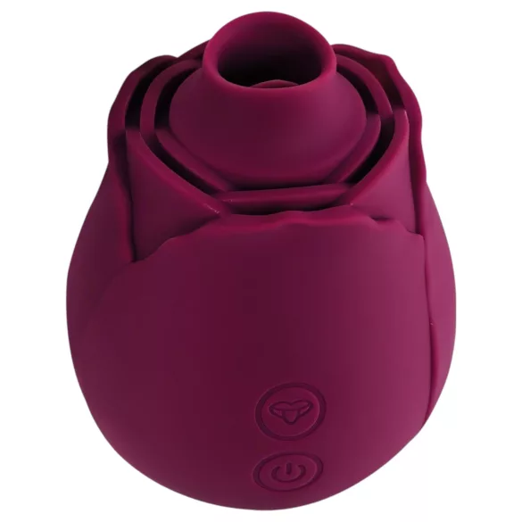 Skins Rose Flutterz - klitorisstimulator med uppladdningsbart batteri (lila)