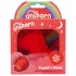 Unihorn Cupid's Beau - klitorisstimulator vibrator - uppladdningsbar silikon röd