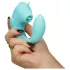 Unihorn C-Horse - G-punkts- och klitorisstimulerande vibrator (turkos)